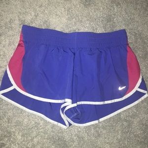 FINAL SALE: Nike purple pink Dri-fit shorts size L